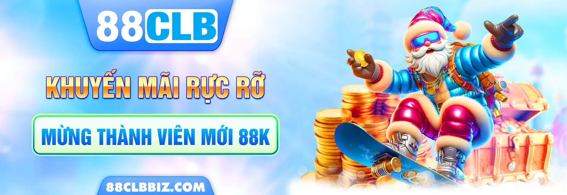 88CLB tặng chào mừng thành viên mới 88K
